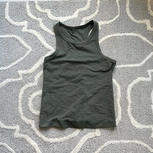LULULEMON tank on olive colour